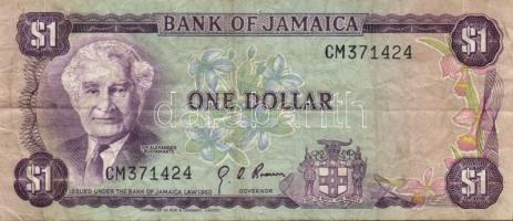 Jamaica 1960. 1$ (2x) + 2$ T:II,III