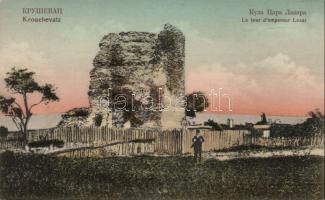 Krusevac Lazar´s castle ruins