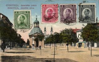 Szabadka Jelacic street