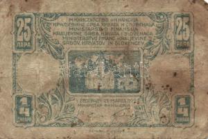 Jugoszlávia 1919. 1D T:III+ + 1921. 25P T:IV + Szerbia/német megszállás 1943. 100D (2x) T:IV