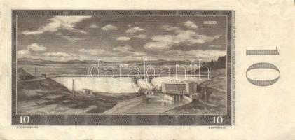 Vegyes külföldi bankjegy tétel: Olaszország 1951. 50L T:III + Románia 1915. 1L T:III /német megszáll...