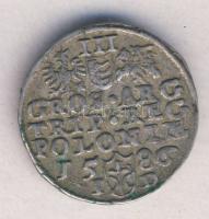 Lengyelország (Poloniae) 1586. 3Gr "Stephan Bathory" Ag T:2