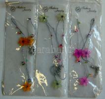 100 db virágos nyaklánc