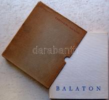 Keresztury Dezső (szerk): Balaton,  Bp. 1960  Panoráma. Számos szövegközti és egész oldalas beragasztott, színes reprodukcióval illusztrálva. Első kiadás! 161p. karton tékában