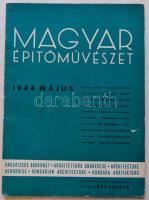 1944 Magyar Építőművészet folyóirat különszáma: Budapesti városkép tárgyalás, benne a Margit sziget ...