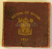 Nagy-Britannia 1951. 1Cr "Brit Fesztivál" eredeti díszdobozban T:PL