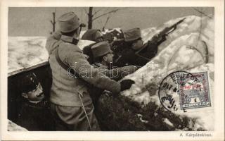 Military WWI, in the Carpathian mountains