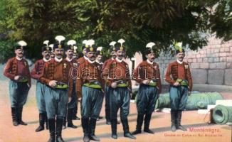 Montenegrian Royal guards