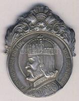 1938. "A Magyar Kerékpáros Szövetség érme-Szent István évében" Ag díjérem 24,4g T:2