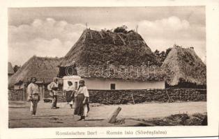 Sövényfalva peasant houses