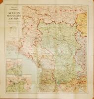1914 Tauril-Atlas: Az Osztrák-Magyar Monarchia autóstérképe - a Balkáni félsziget (sérült kötés)
