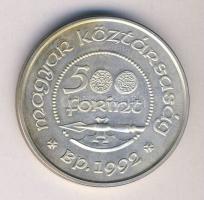 1992. 500Ft "Szent László" Ag T:BU