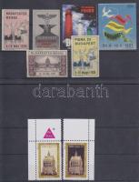 Parafila tétel: 1935-1939 Budapesti Nemzetközi Vásár (6x) + 1994 Privát kiadású (3x) + 2000 Szent Jo...