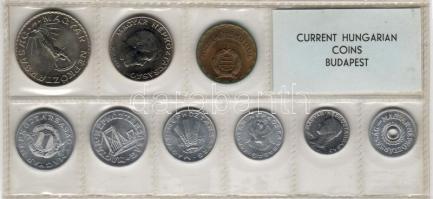 1971 Forint-fillér soreredeti műanyag kiszerelésben 2f-10Ft T:BU