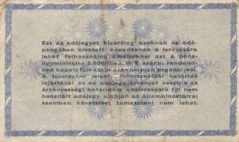 1946. 500.000AP (2x) + 1.000.000AP (2x) +  10.000.000AP közte anyag, szín, vízjel eltérések! T:I-,II...