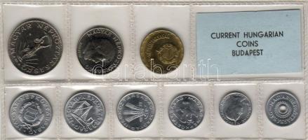 1978 Forint-fillér soreredeti műanyag kiszerelésben 2f-10Ft T:BU