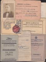 Kis okmány tétel: fényképes útlevél, belépőjegy, sofőrigazolvány, üzletrészkkönyv, stb.