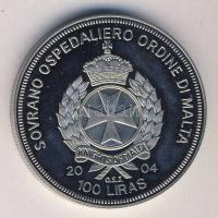 Máltai Lovagrend 2004. 100L "Málta az EU-ban" T:PP