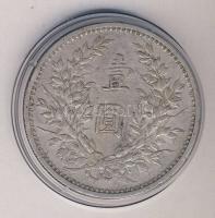 Kína 1914. 1$/1Y Ag "Yüan Shihkai" T:2- ph