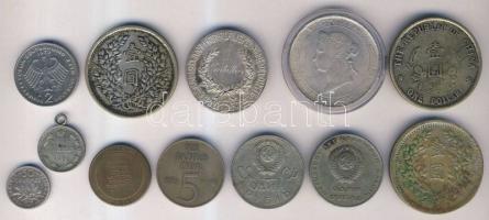 Vegyes kis érme és medál tétel, közte 4db kínai érme hamisítványa! T:vegyes