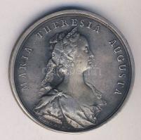 Ausztria 1972. Mária Terézia pozsonyi koronázására készült Ag emlékérem újverete T:2