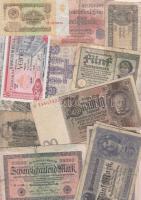 23db klf főleg német bankjegytétel, pár érdekesebb darabbal! T:III,IV