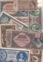 91db magyar bankjegy tétel pengőkkel, koronákkal, szép darabokkal T:vegyes