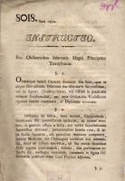 1810 Rendelet a bábáknak járó juttatásokról Erdélyben latin nyelven / Verordnung über die Zuschüsse der Hebammen in Transsylvanien, in lat. Sprache