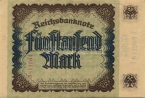 Németország/Weimari Köztársaság 1922. 5000M T:II