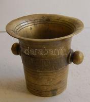 Régi réz mozsár törő nélkül 12 cm
