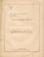 1899 Az Ipolysági jótékonysági Nőegylet kimutatása; Neumann Jakab nyomdája / Nachweis des Isr. Mildtätigen-Frauenvereins in Ipolyság; Druckerei von Jakab Neumann