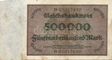 Németország/Weimari Köztársaság 1923. 500.000M (3x) T:III+