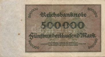 Németország/Weimari Köztársaság 1923. 500.000M (3x) T:III+