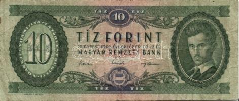 1962. 10Ft (6x) T:II,III