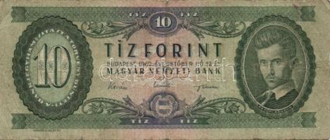 1962. 10Ft (6x) T:II,III