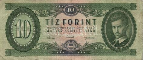 1962. 10Ft (6x) T:II,III