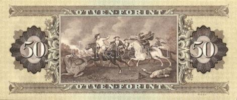 1969. 50Ft + 1983. 50Ft + 1989. 50Ft + 1986. 50Ft (2x) egymásutáni sorszámmal T:II,II-