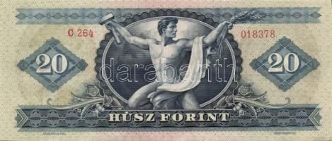 1962. 20Ft (2x) + 1965. 20Ft + 1969. 20Ft + 1975. 20Ft + 1980. 20Ft T:II,III