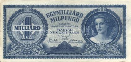 1930. 20P T:IV+ + 1946. 1.000.000.000MP (5x) T:II,III