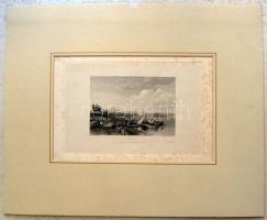 J.T. Willmore: Avignon metszet, 95x140 mm