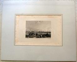 R. Wallis: Montpelier metszet, 100x145 mm