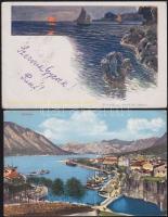 40 db régi Adriai képeslap (olasz és horvát) sok érdekességgel, jó minőségben / 40 Adria cards