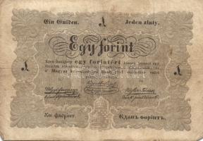 1848. 1Ft "Kossuth bankó" T:III