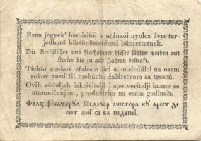 1849. 15Kr + 30Kr "Kincstári utalvány" T:III+,III