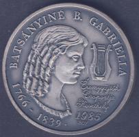 1985. Keszthelyi Éremgyűjtők Csoportja "Batsányi János" emlékérem T:1-