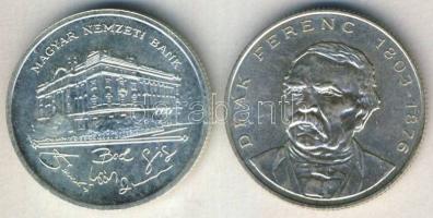 1992. 200Ft "MNB" Ag T:1 + 1994. 200Ft Ag "Deák" T:2