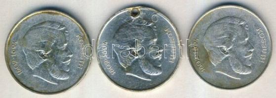1947. 5Ft Ag "Kossuth" (3x) T:2,2/3 ly. ph.