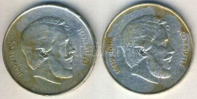 1947. 5Ft Ag "Kossuth" (2x) T:2-,3 ph.