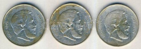 1947. 5Ft Ag "Kossuth" (3x) T:3,3+ ph.