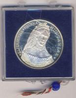 1987. "MÉE-Erzsébet királyné" Ag emlékérem 36,7g. Szign:Kekri T:PP
